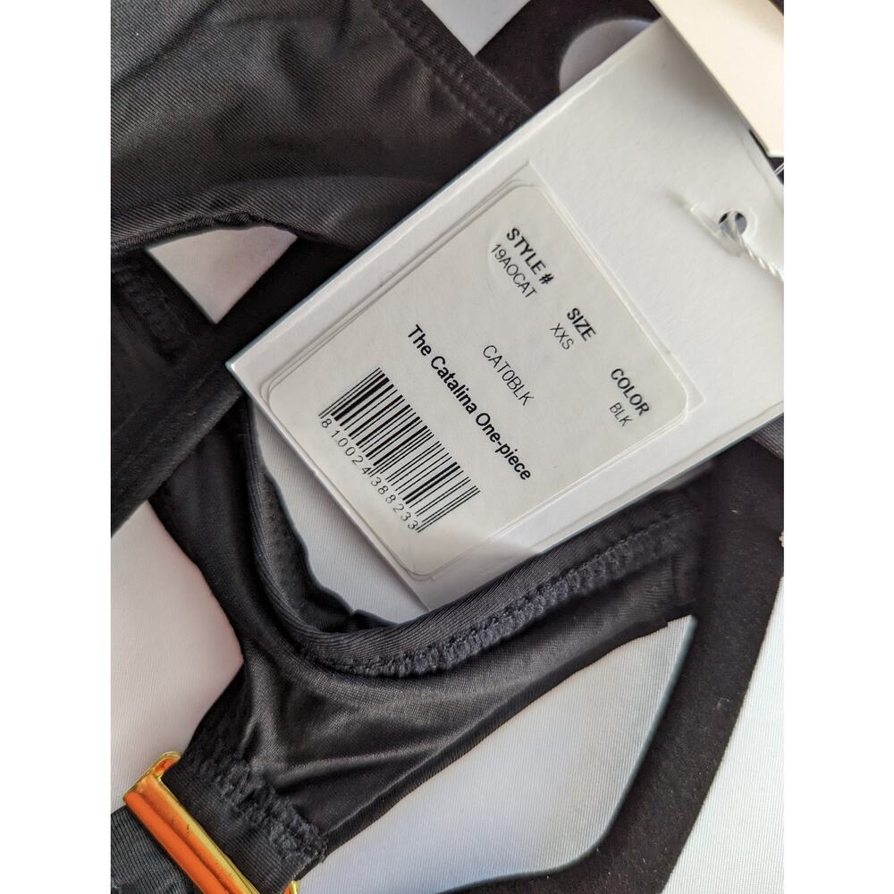 Andie Swim One Piece Black Swimsuit The Catalina Size XXS - Picture 6 of 10